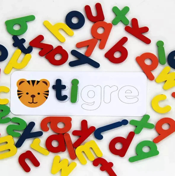 Alfabeto Montessori (encaje de palabras)