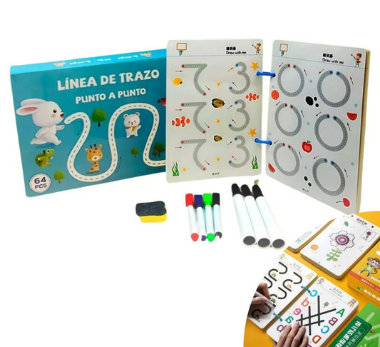 LIBRO DE TRAZO PRE-ESCOLAR (STROKE LINE)